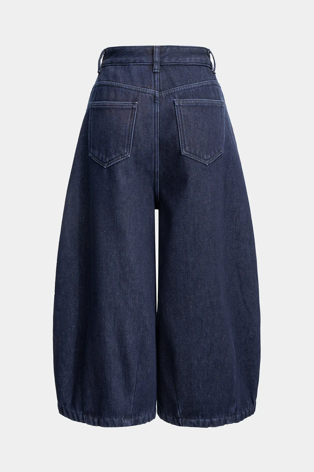 Denim Zipper Pocket Wide Leg Jeans sold by Micas product image thumbnail 2