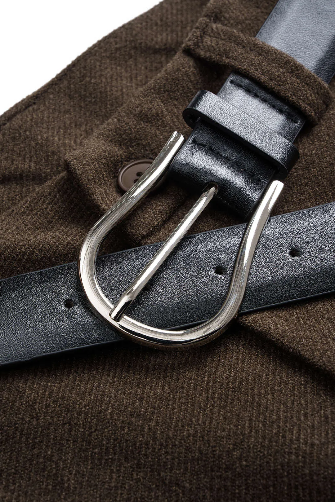 Woolen Belted Pants sold by Micas product image thumbnail 3