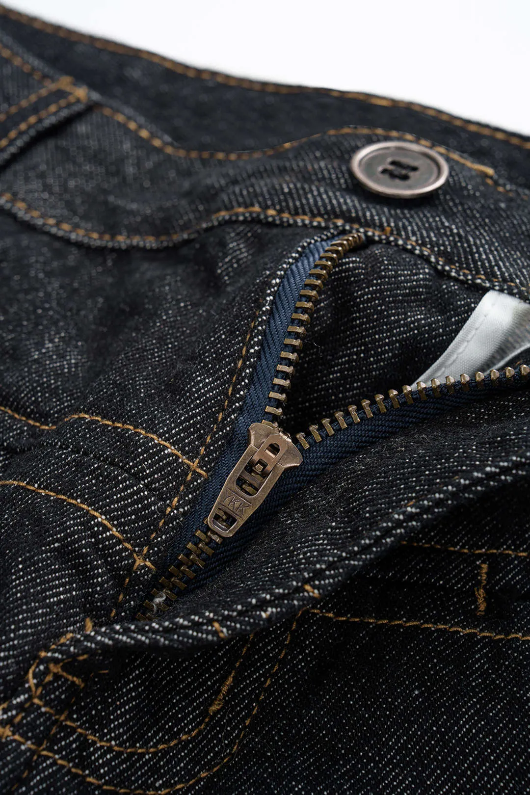 Denim Button Low Waist Jeans sold by Micas product image thumbnail 4