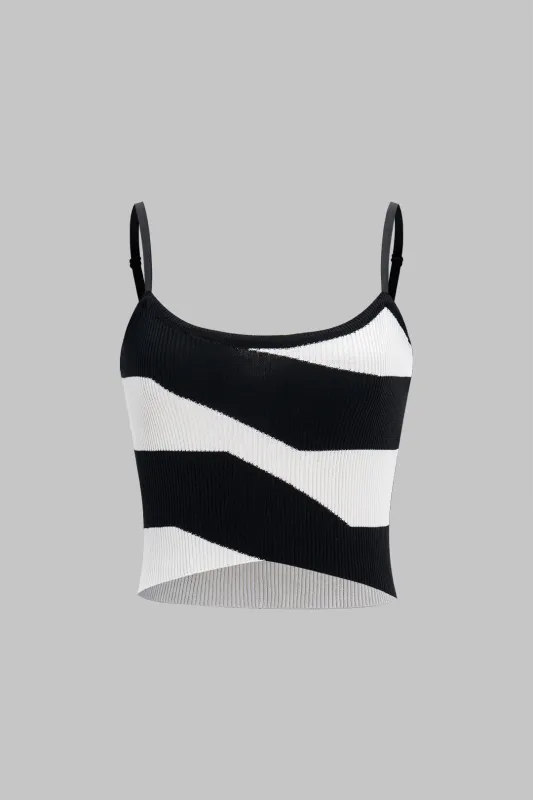 Knit Crossed Cami Top sold by Micas