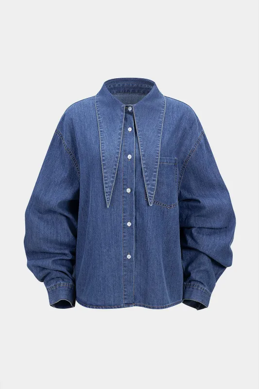 Denim Pocket Jacket sold by Micas