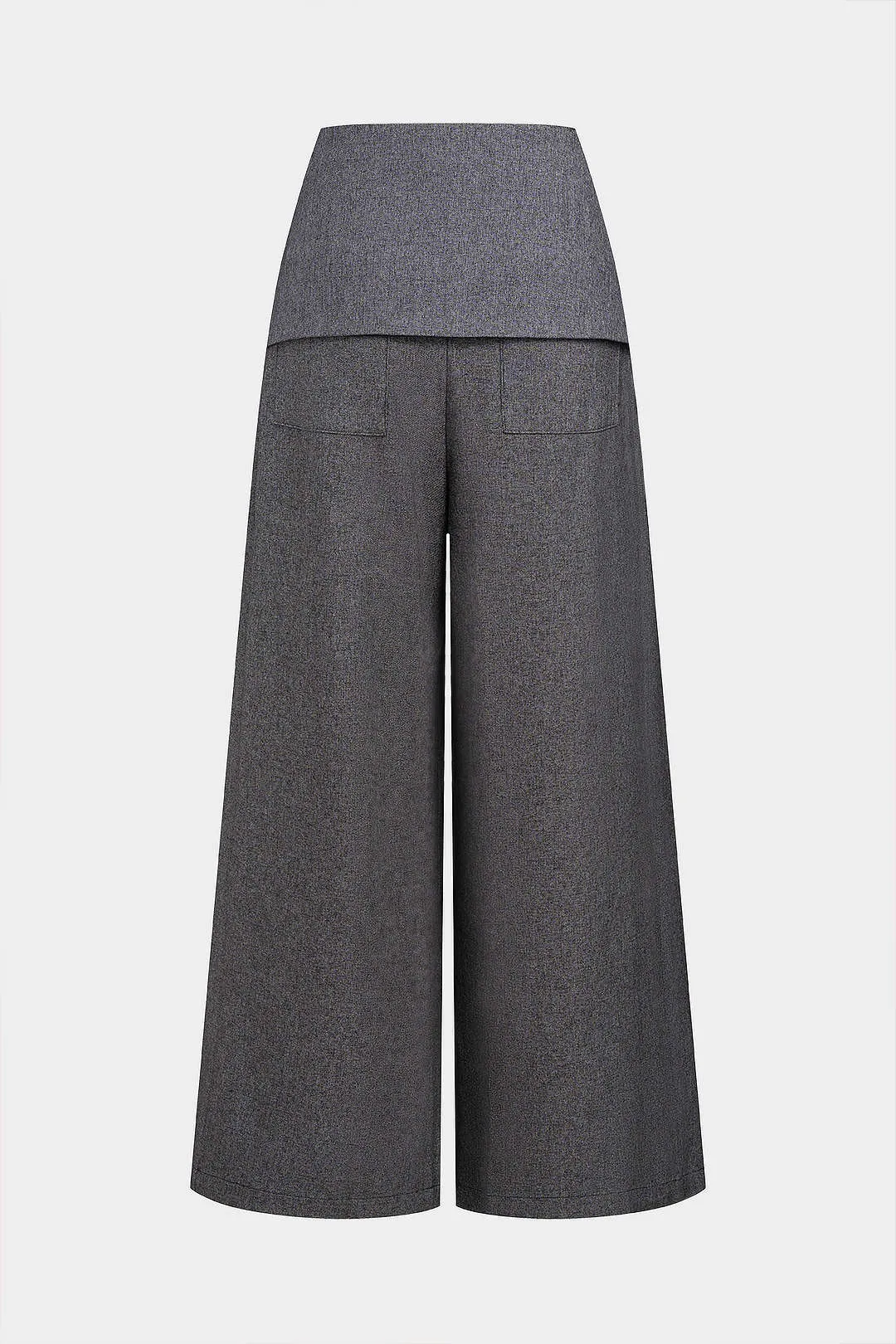 Asymmetrical High Waist Wide Leg Pants sold by Micas product image thumbnail 2