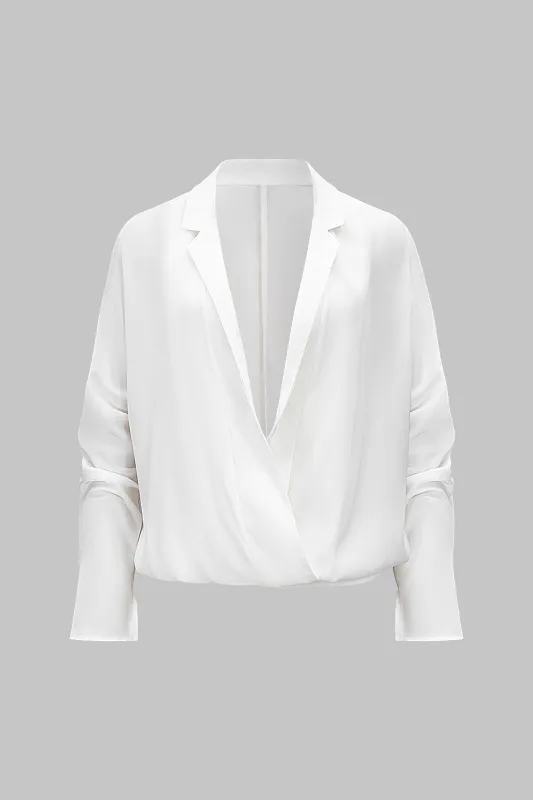 Crossed Long-Sleeve Shirt sold by Micas