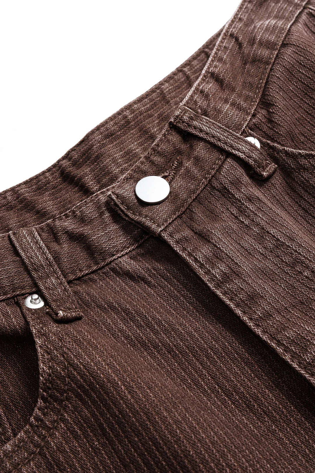 Denim Zipper Barrel Jeans sold by Micas product image thumbnail 3