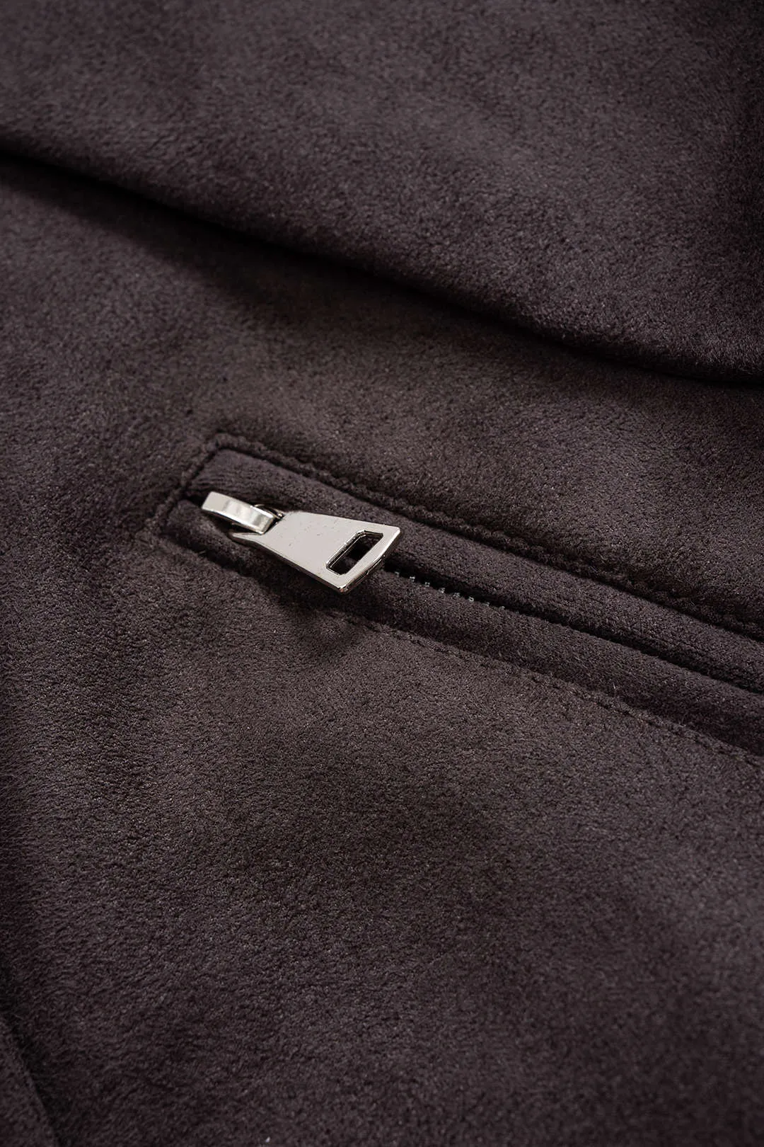 Suede Belted Jacket sold by Micas product image thumbnail 4