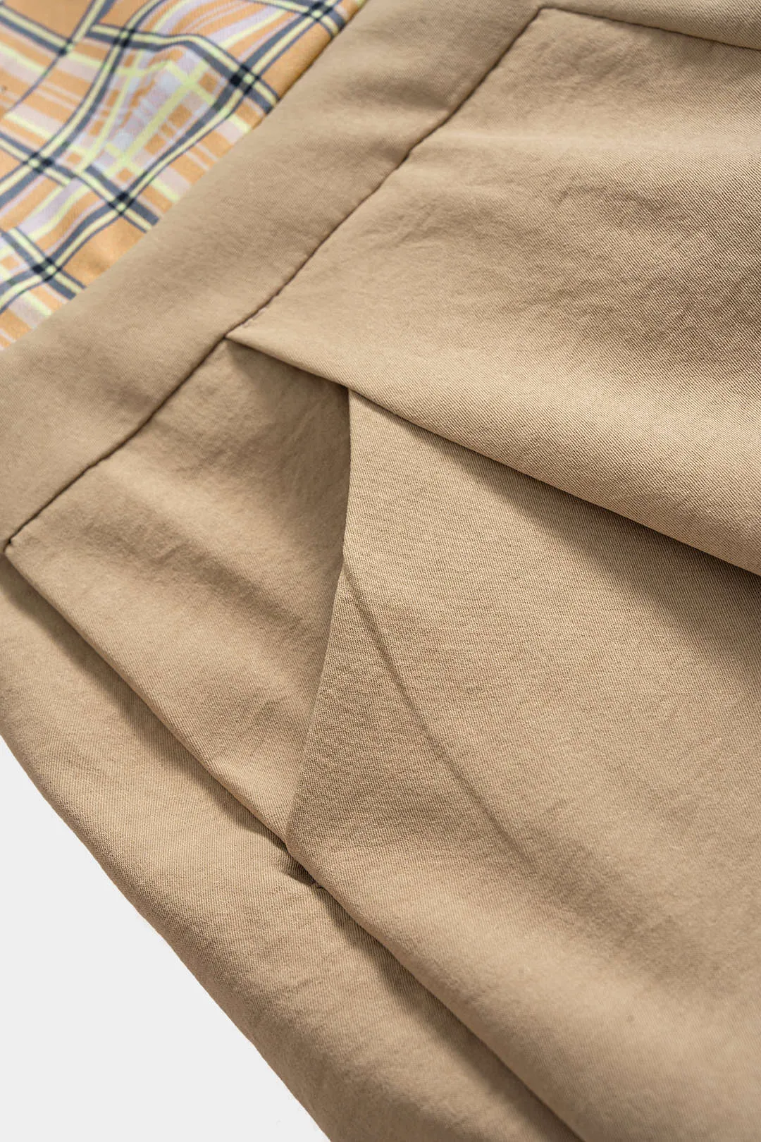 Plaid Print Pocket Wide Leg Trousers sold by Micas product image thumbnail 3