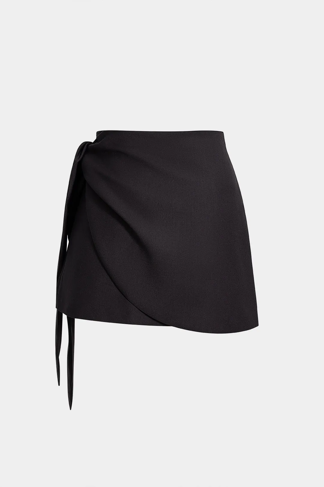Zipper Tie-Up Mini Skirt sold by Micas product image thumbnail 2