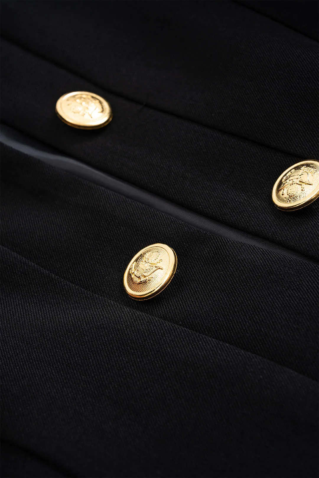 Button Shoulder Pads Jacket sold by Micas product image thumbnail 3