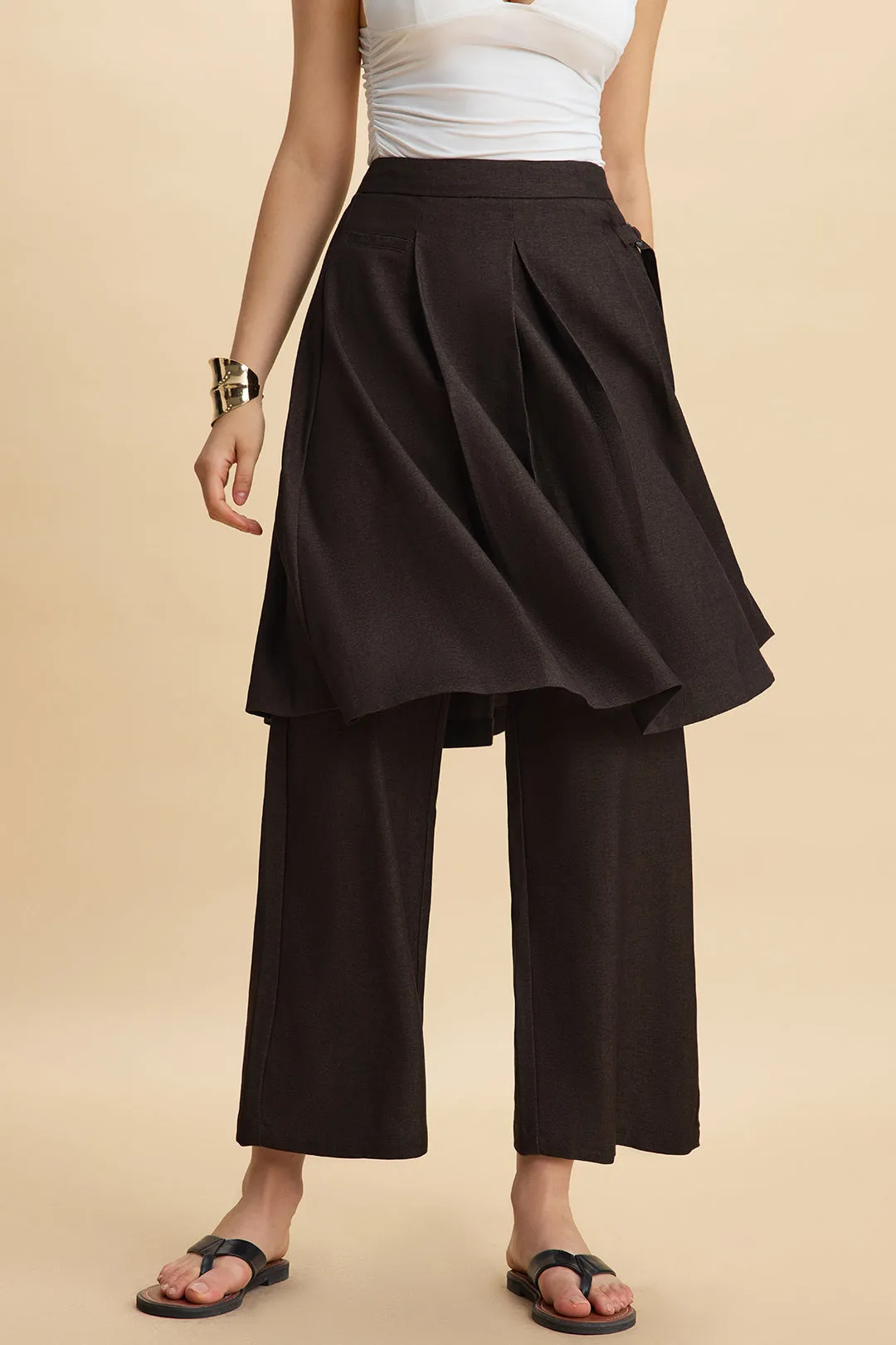 Ruched Pocket Belted Trousers sold by Micas