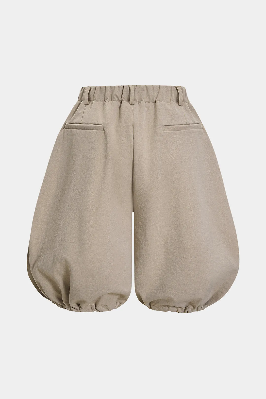 Plus Size Button Lantern Shorts sold by Micas product image thumbnail 2