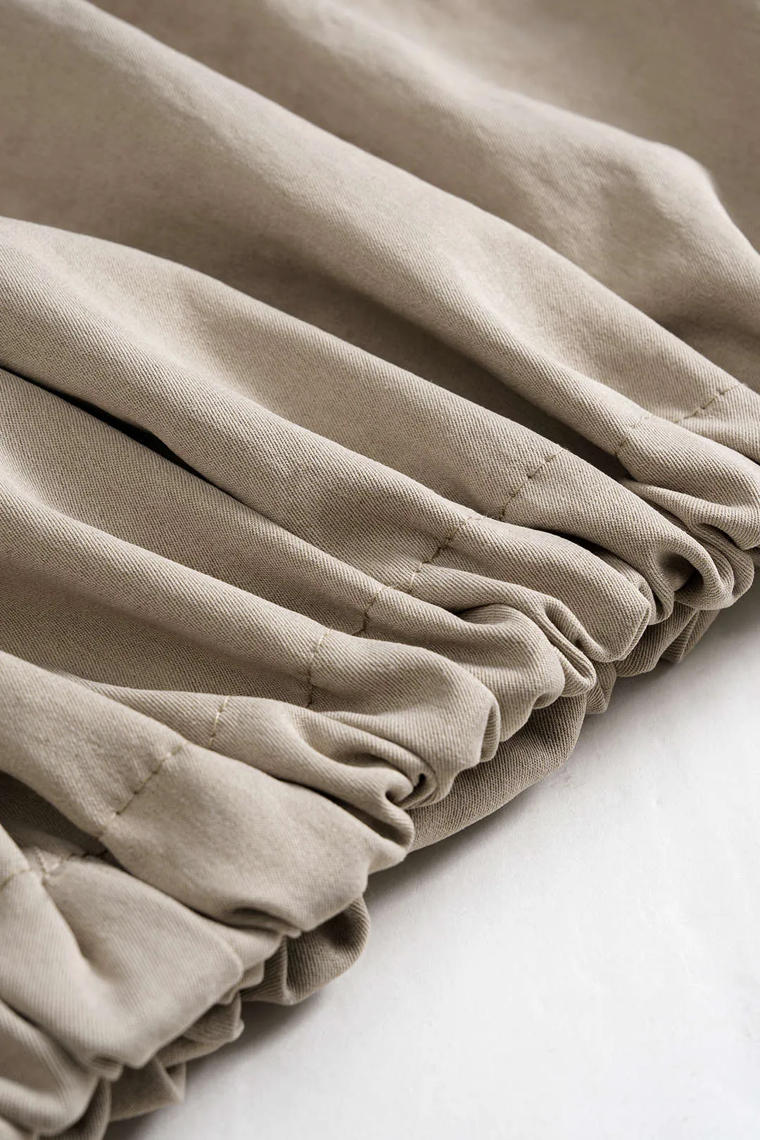 Plus Size Button Lantern Shorts sold by Micas product image thumbnail 3