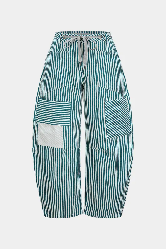 Plus Size Drawstring Pocket Low Waist Jeans sold by Micas