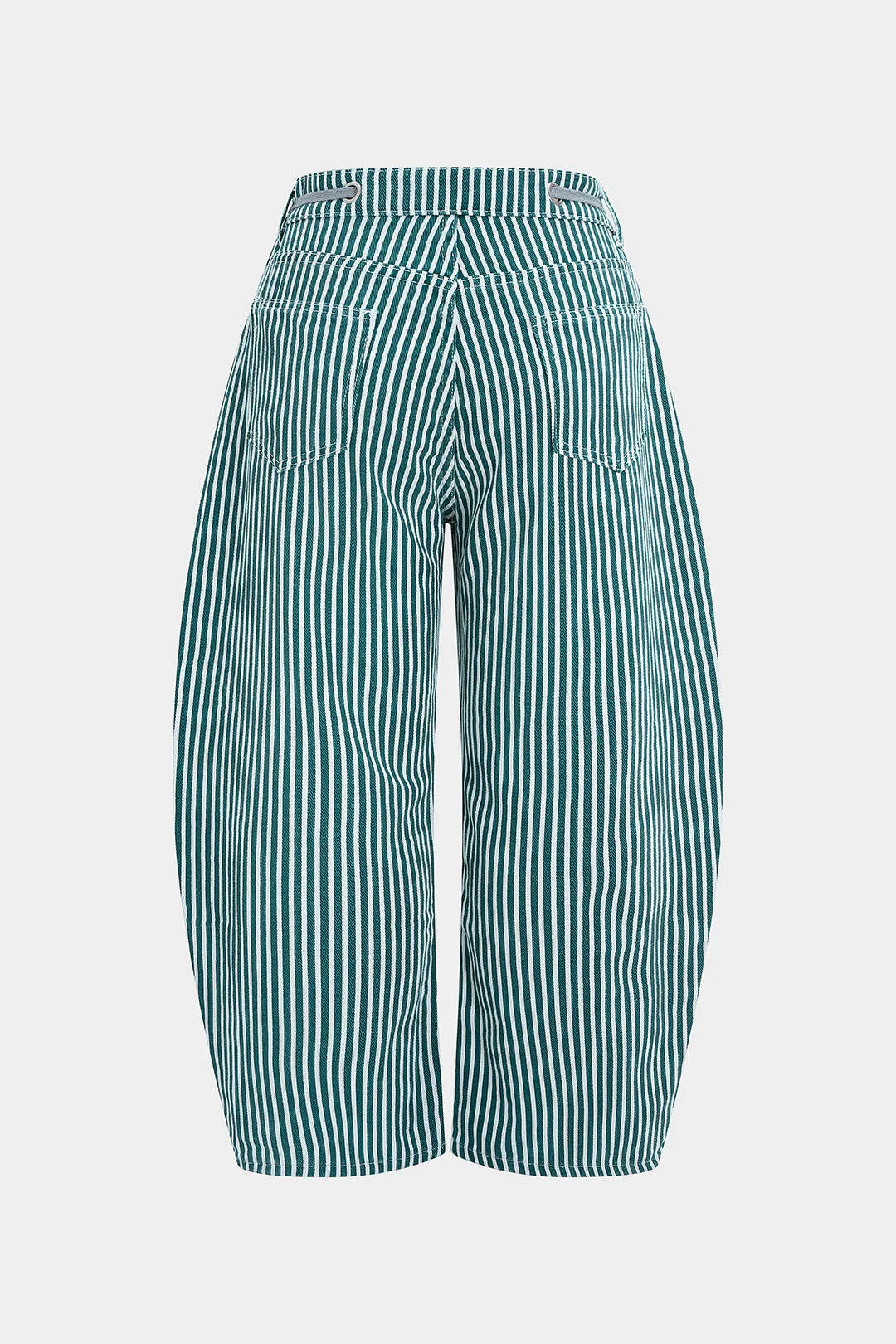 Plus Size Drawstring Pocket Low Waist Jeans sold by Micas product image thumbnail 2