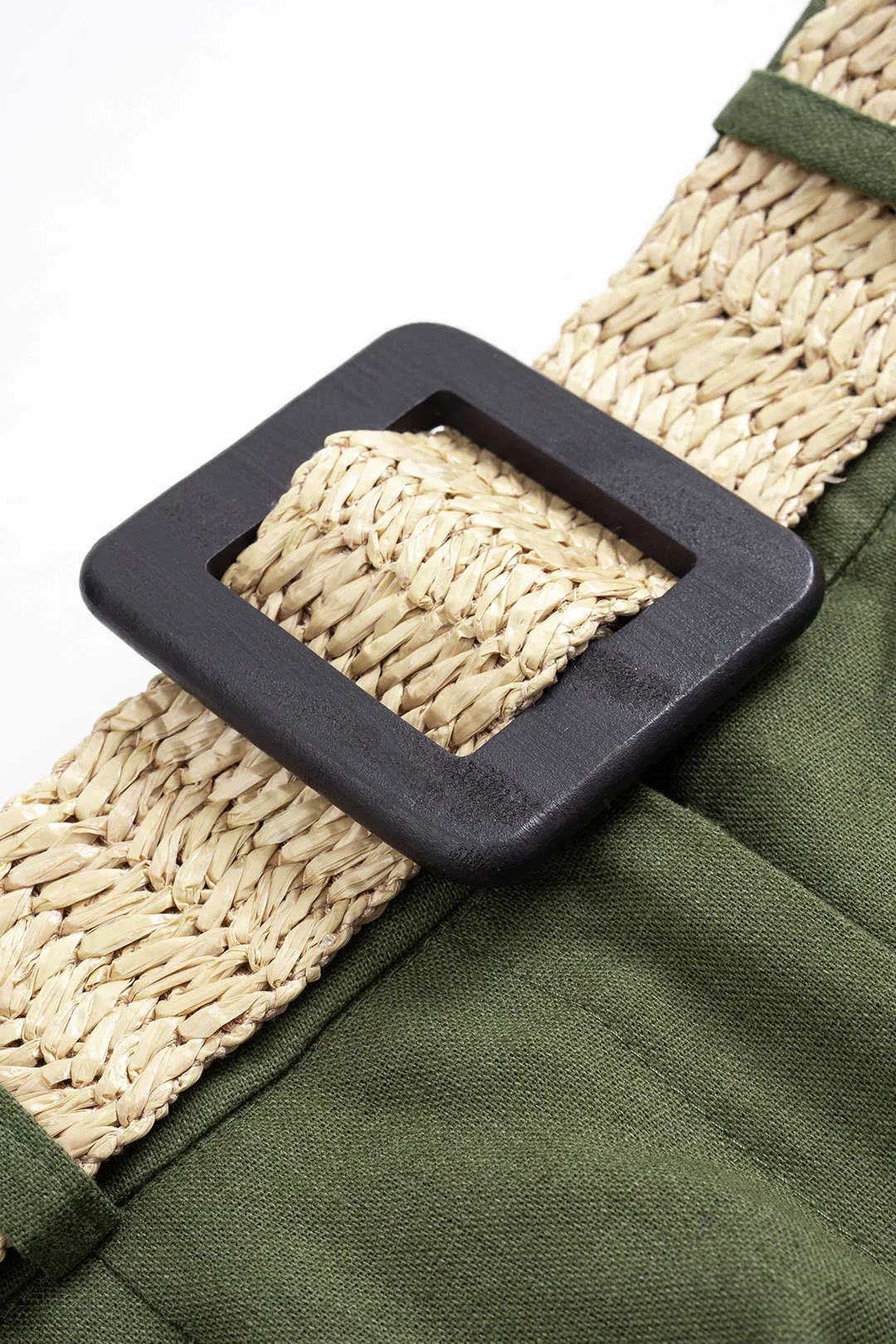 Ruched Belted Shorts sold by Micas product image thumbnail 3