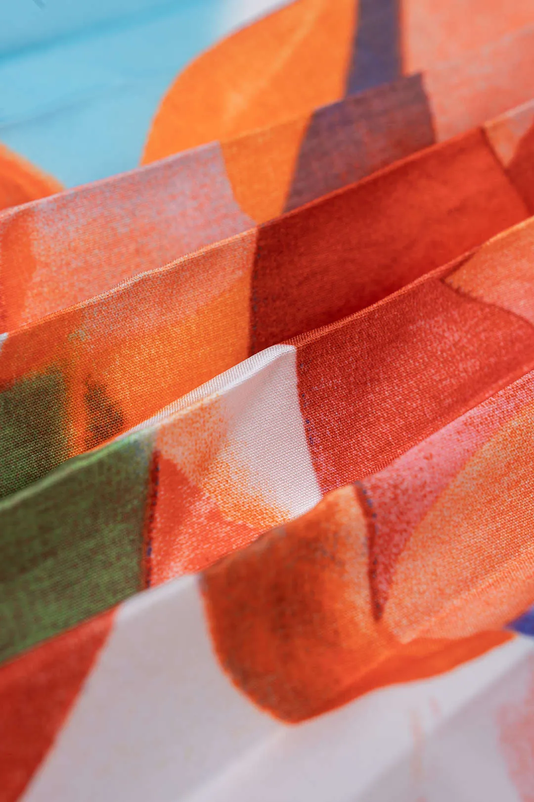 Geometric Print Pleated Sleeveless Maxi Dress sold by Micas product image thumbnail 5