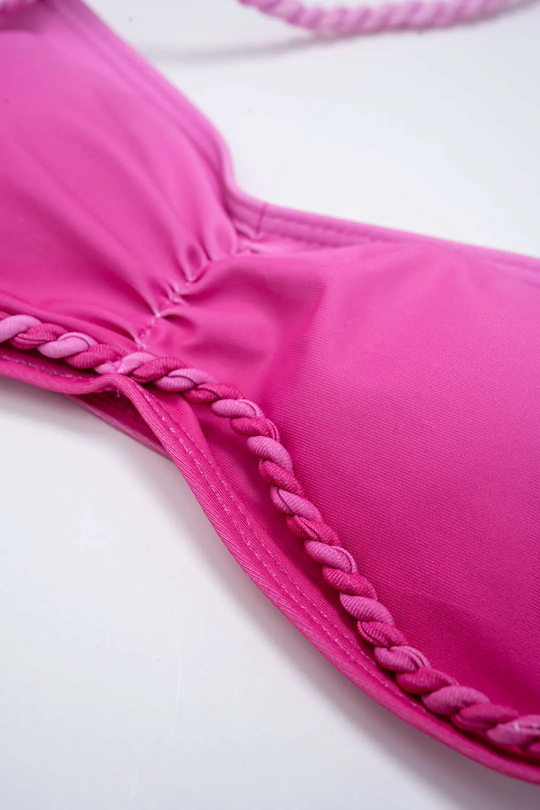 Knot Twist Halter Neck Backless Bikini Set sold by Micas product image thumbnail 5