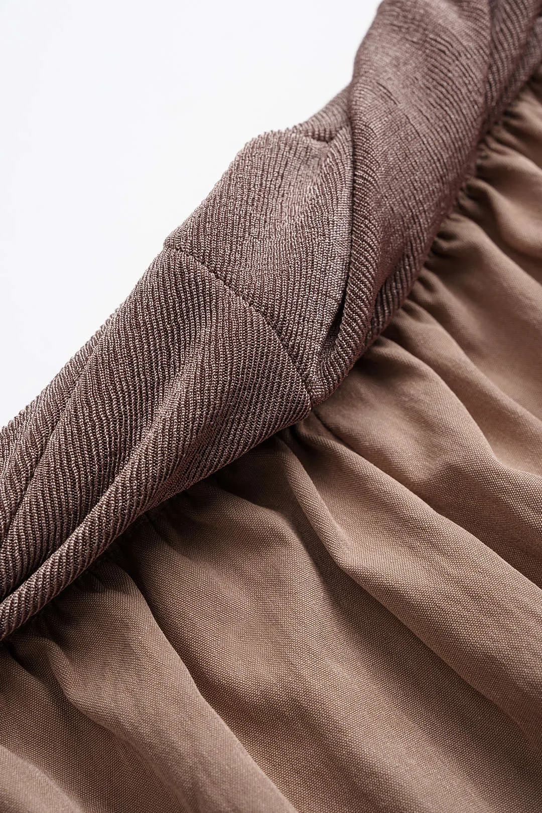 Patchwork Shirred Balloon Pants sold by Micas product image thumbnail 3