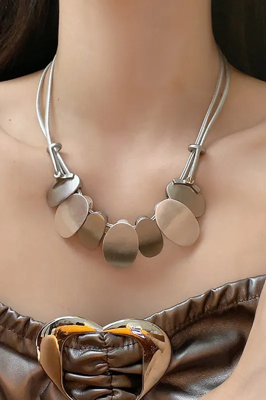 Oval Decor Necklace sold by Micas