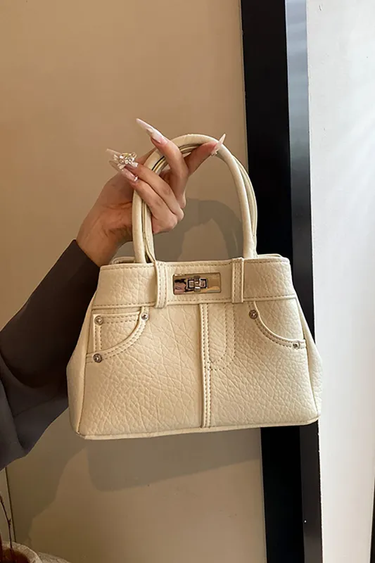 Faux Leather Tote Bag sold by Micas