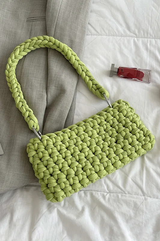 Crochet Tote Bag sold by Micas