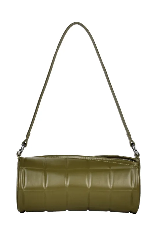 Faux Leather Zipper Shoulder Bag sold by Micas