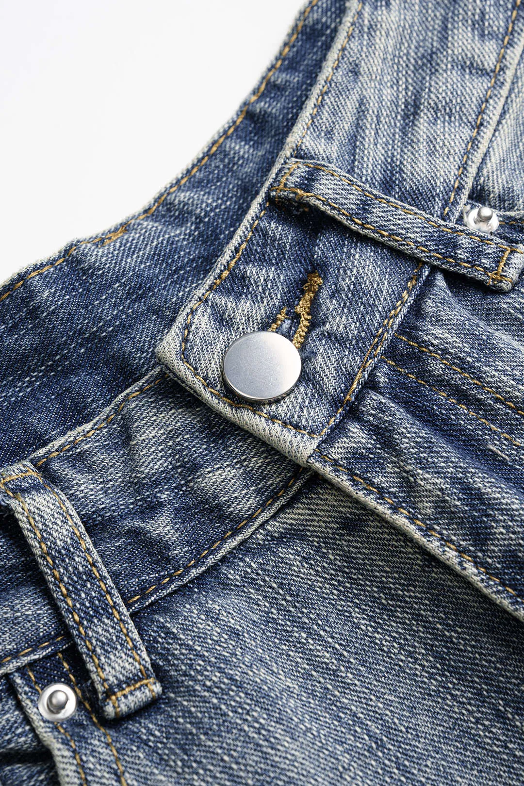 Denim High Waist Wide Leg Jeans sold by Micas product image thumbnail 3