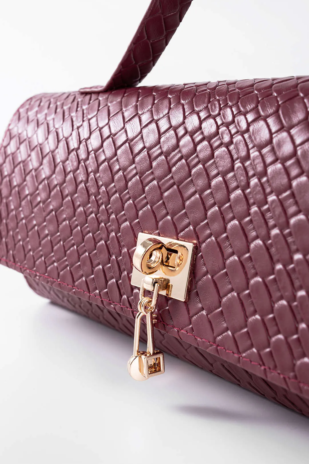 Woven Metal Clutch Bag sold by Micas product image thumbnail 3