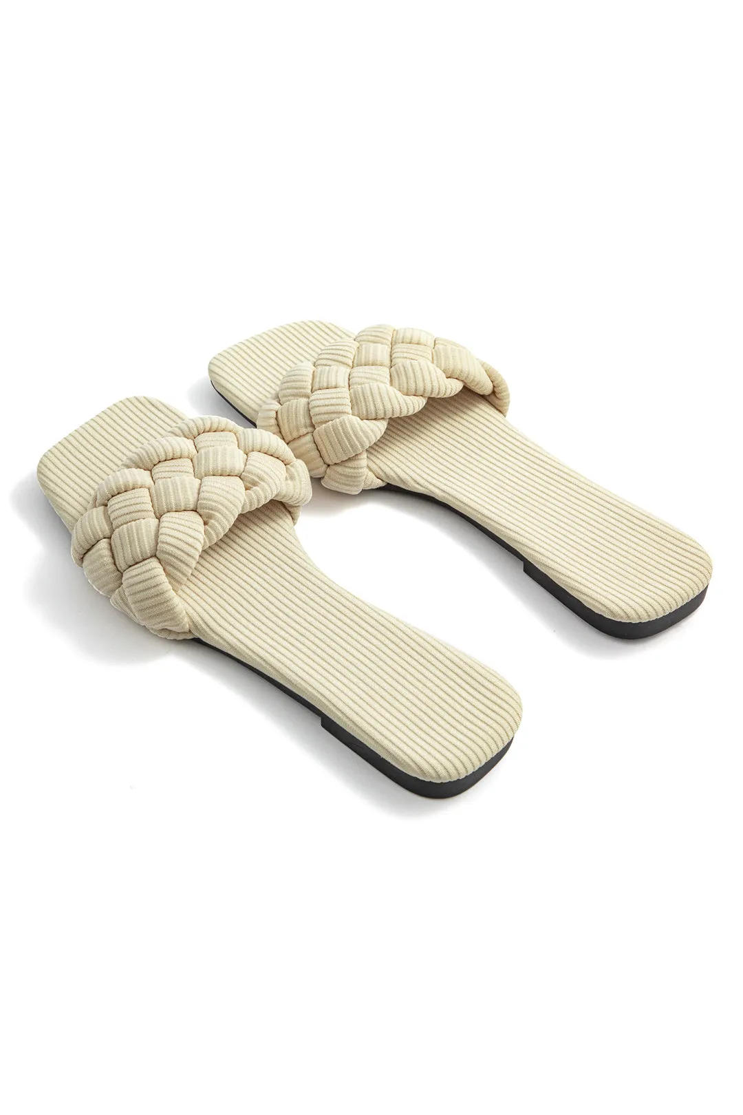 Woven Square Toe Slippers sold by Micas product image thumbnail 3