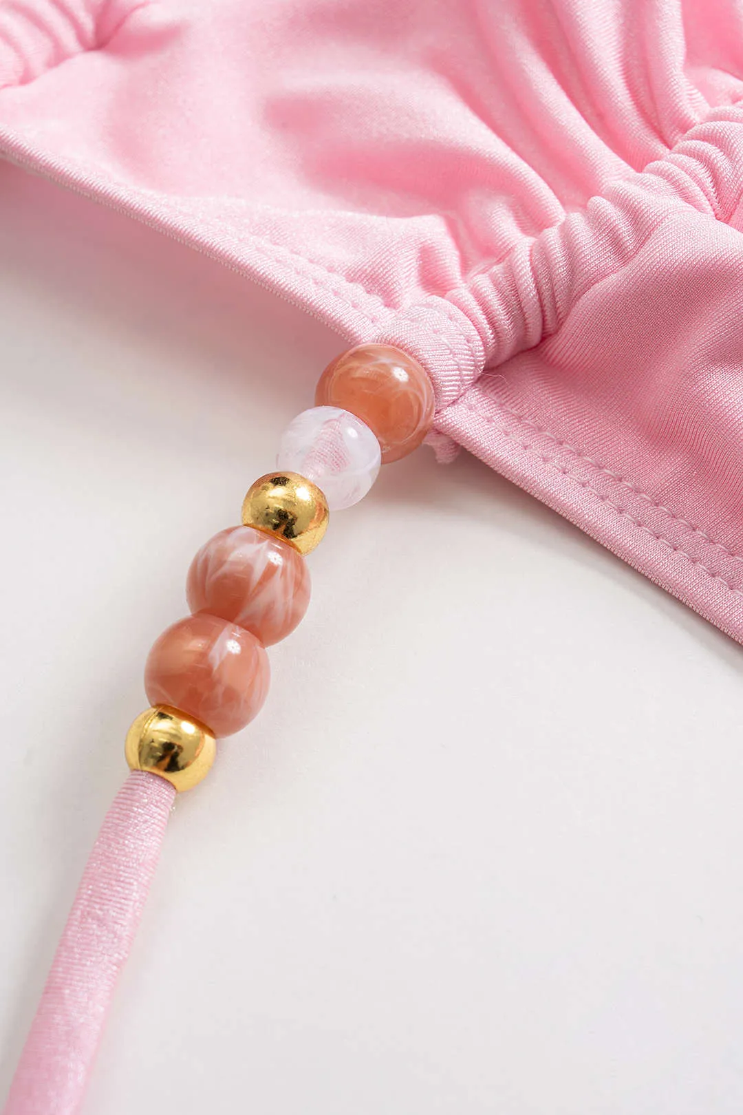 Tie-Up V-Neck Swimsuit sold by Micas product image thumbnail 3