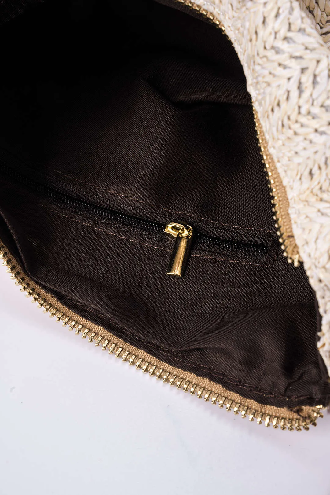 Woven Colorblock Crossbody Tote Bag sold by Micas product image thumbnail 4