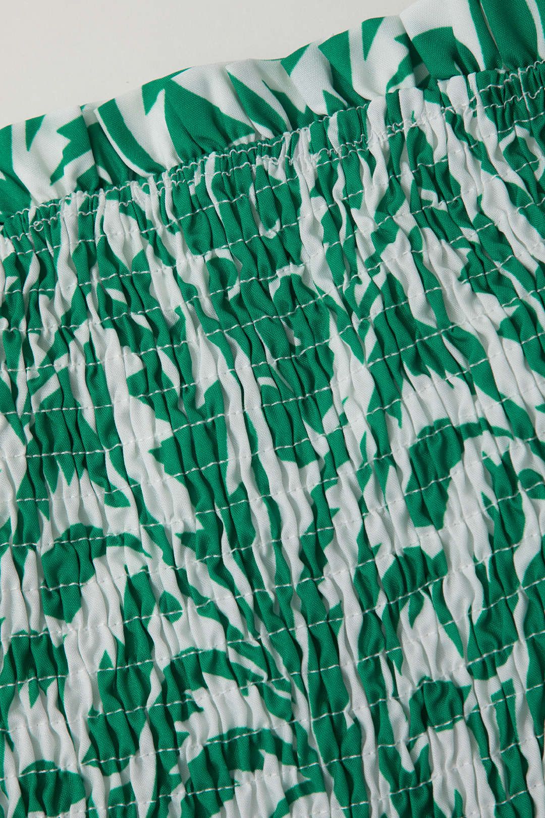 Leaves Print Frill Tie Waist Jumpsuit sold by Micas product image thumbnail 3