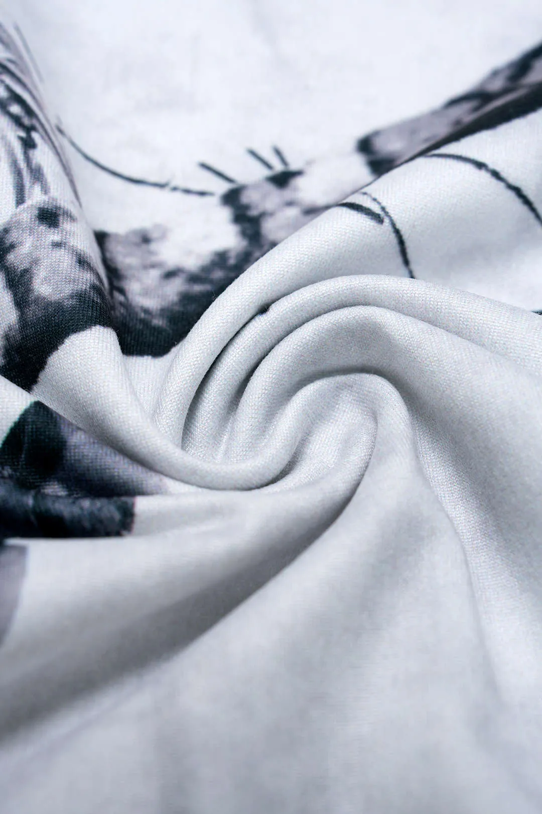 Branches Print Sleeveless Tank Top And Drawstring High Waist Pants Set sold by Micas product image thumbnail 4