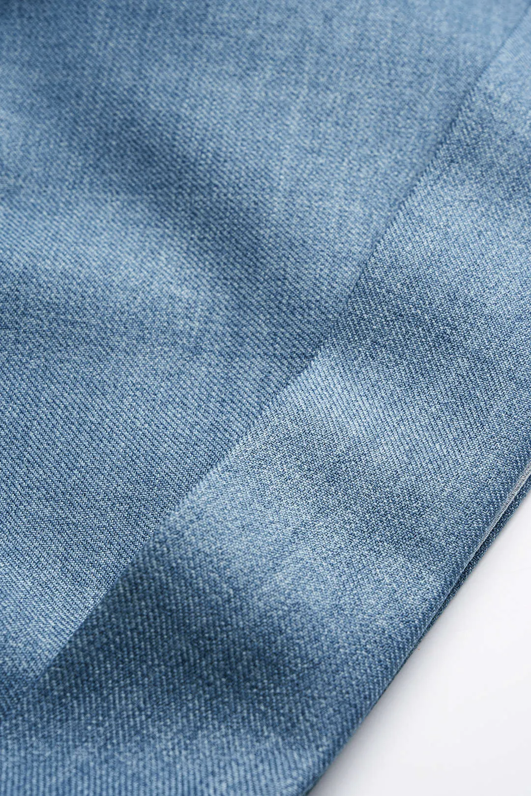 Metallic Button High Waist Wide Leg Shorts sold by Micas product image thumbnail 4