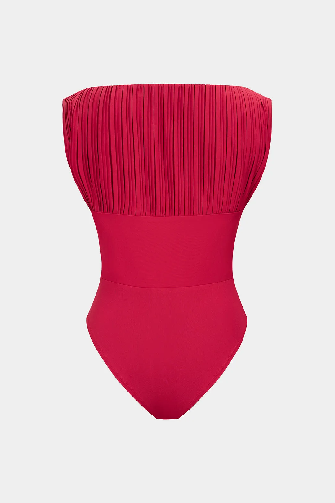 Pleated Sleeveless Bodysuit sold by Micas product image thumbnail 2