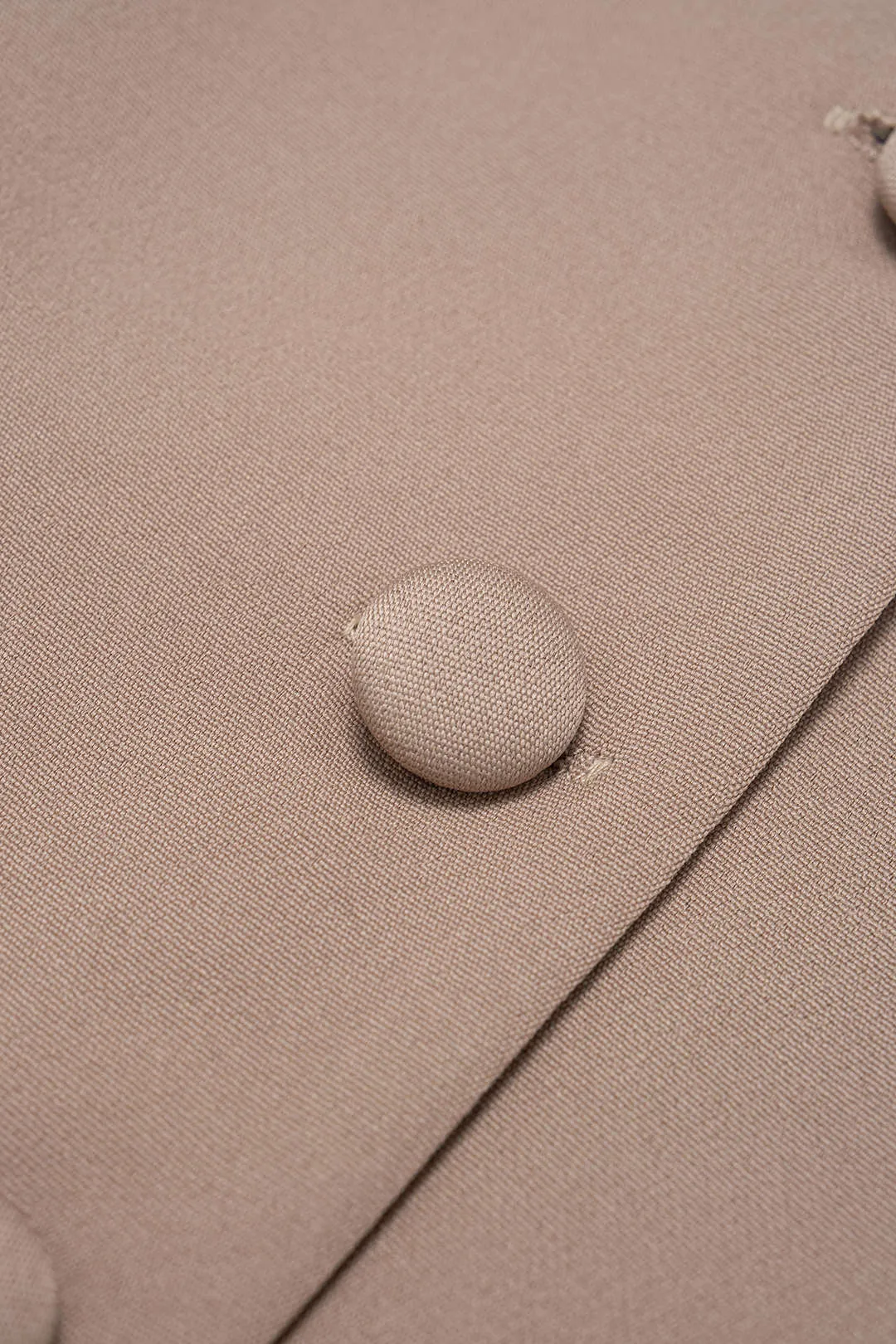 V-Neck Button Pocket Vest And Ruched Zipper Pants Set sold by Micas product image thumbnail 5