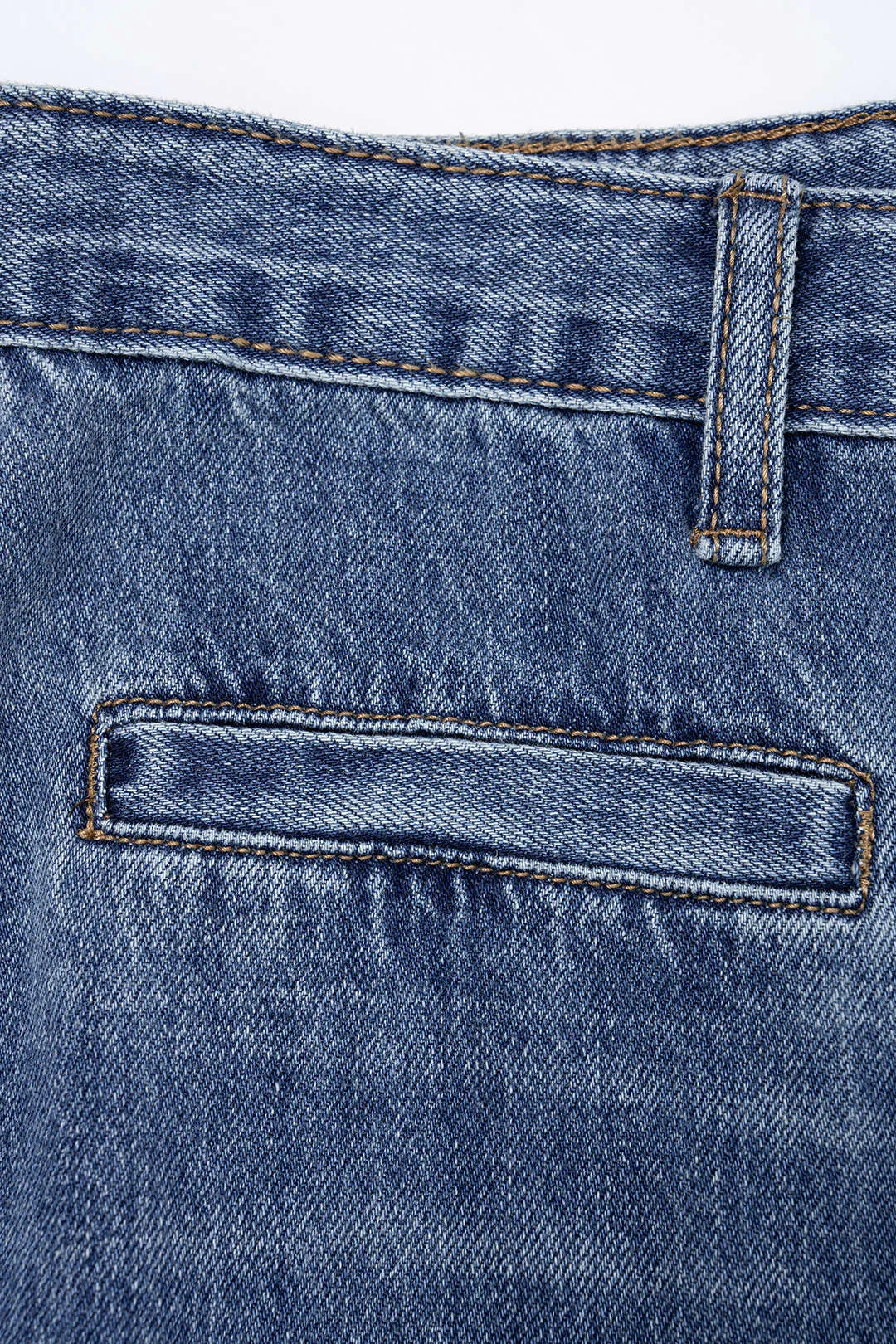 Denim Wide Leg Jeans sold by Micas product image thumbnail 4