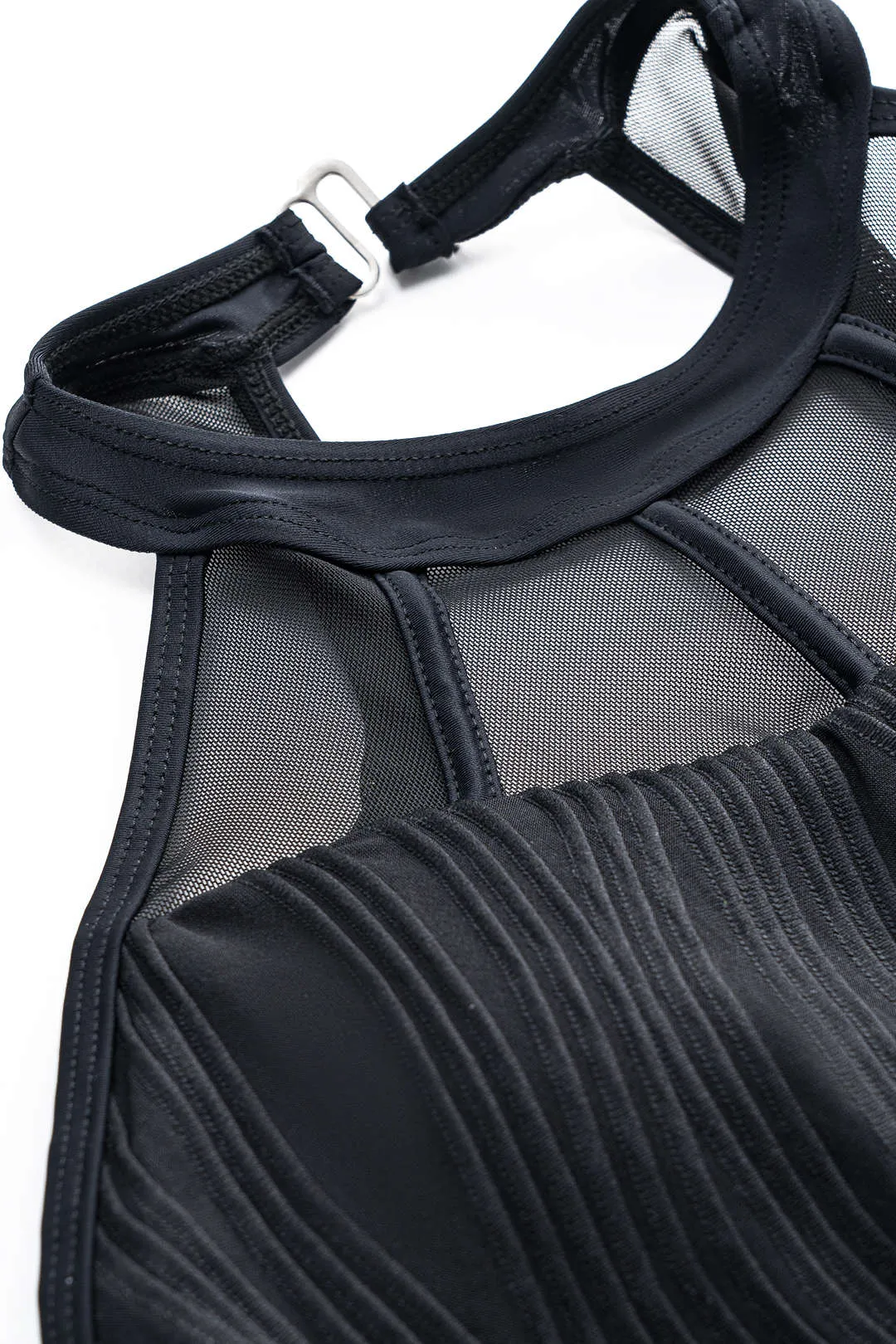 Mesh Backless One-Piece Swimsuit sold by Micas product image thumbnail 3