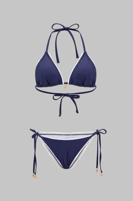 Tie-Up Bikini Set made by Micas