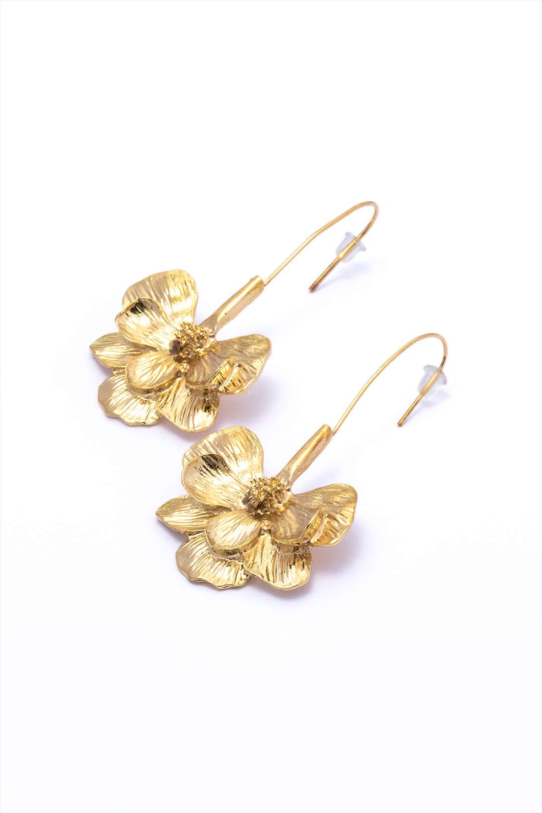 Flower Drop Earrings sold by Micas