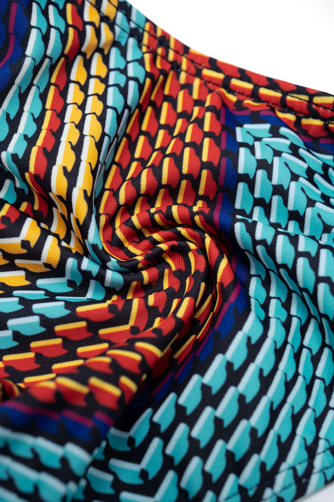 Contrast Halter Neck Tie Up Bikini Set sold by Micas product image thumbnail 3