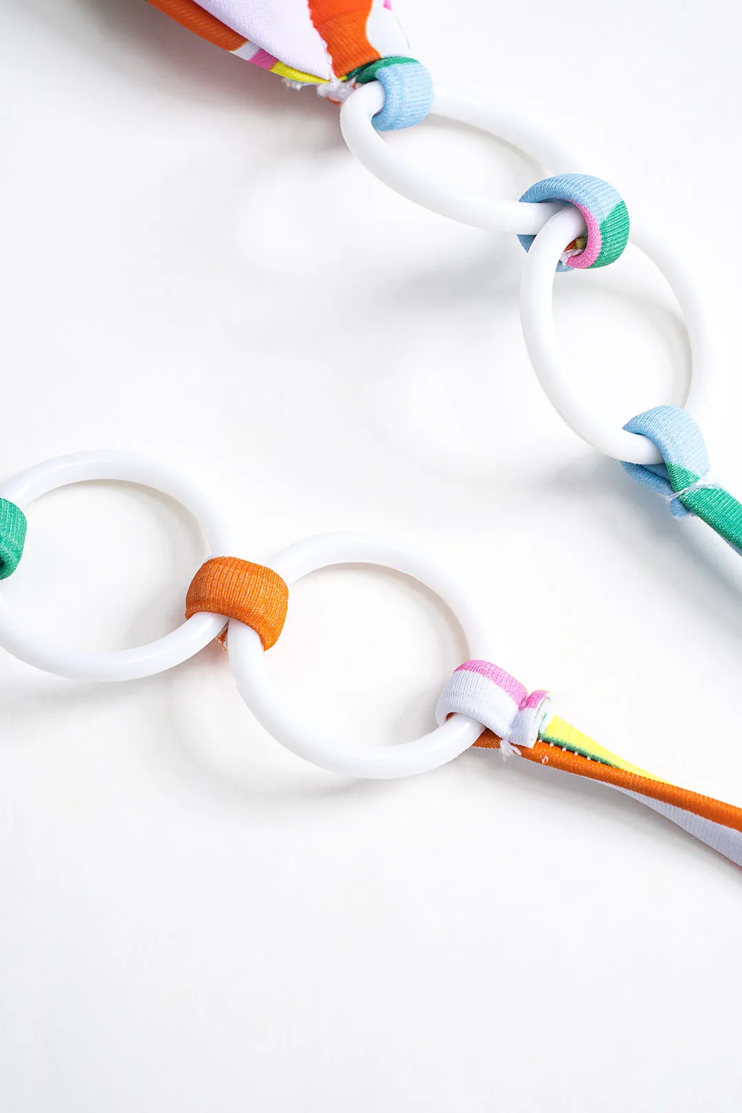 Contrast Print Tie-Up Bikini Set sold by Micas product image thumbnail 3