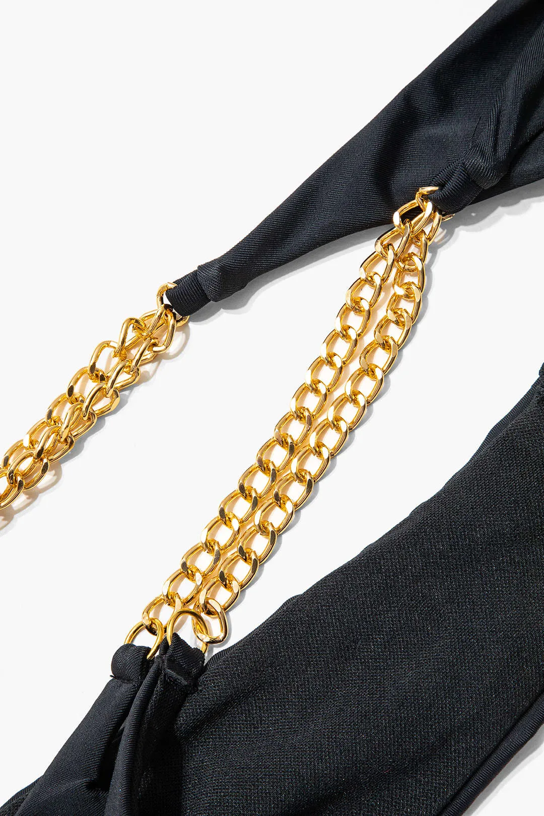 Chain Halter Neck Tie Up Bikini Set sold by Micas product image thumbnail 4