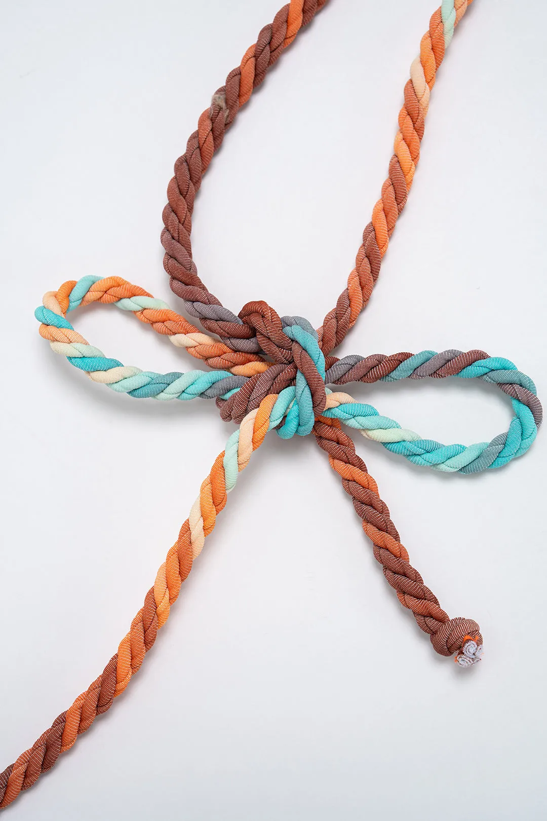 Tie Dye Print Tie-Up Asymmetrical Drawstring Bikini Set sold by Micas product image thumbnail 5