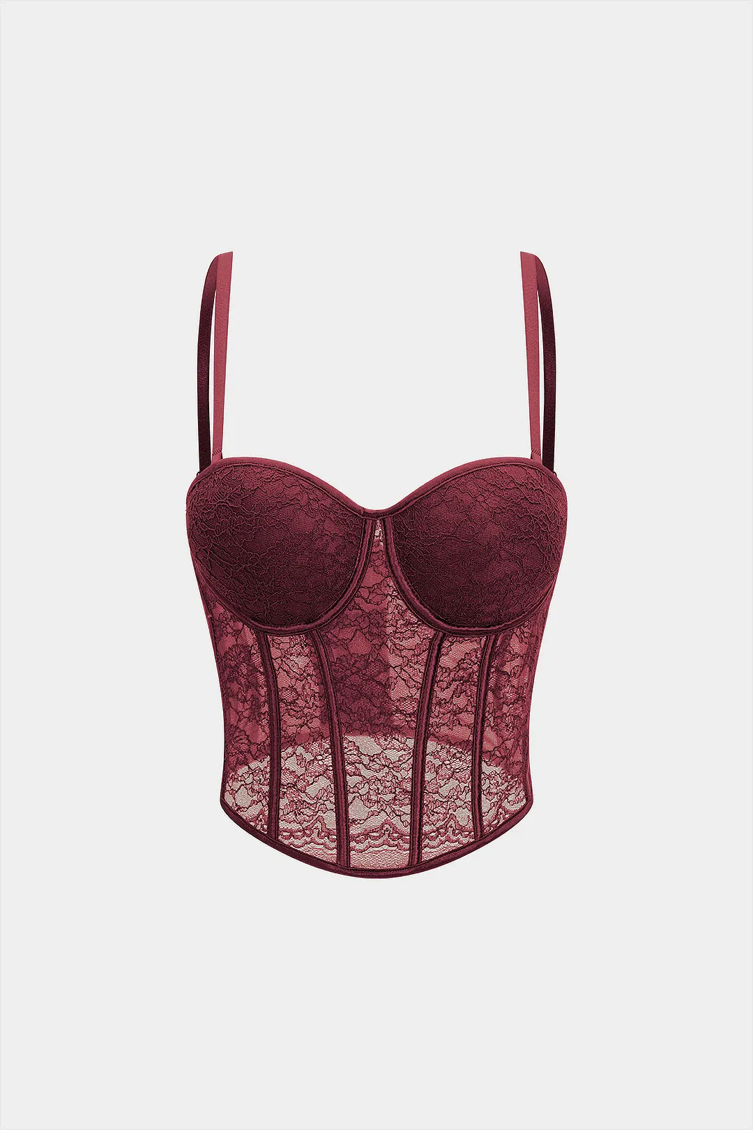 Lace Corset Slip Cami Top sold by Micas product image thumbnail 5