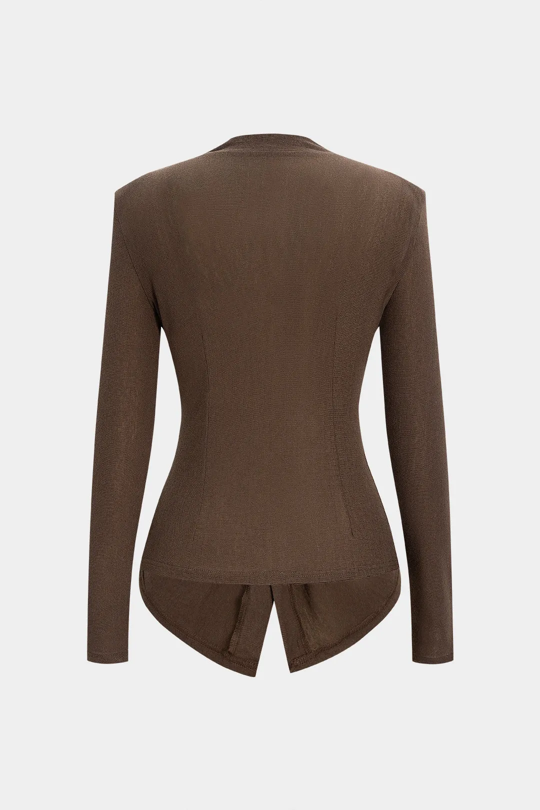 Twist Knot Long-Sleeve Top sold by Micas product image thumbnail 2