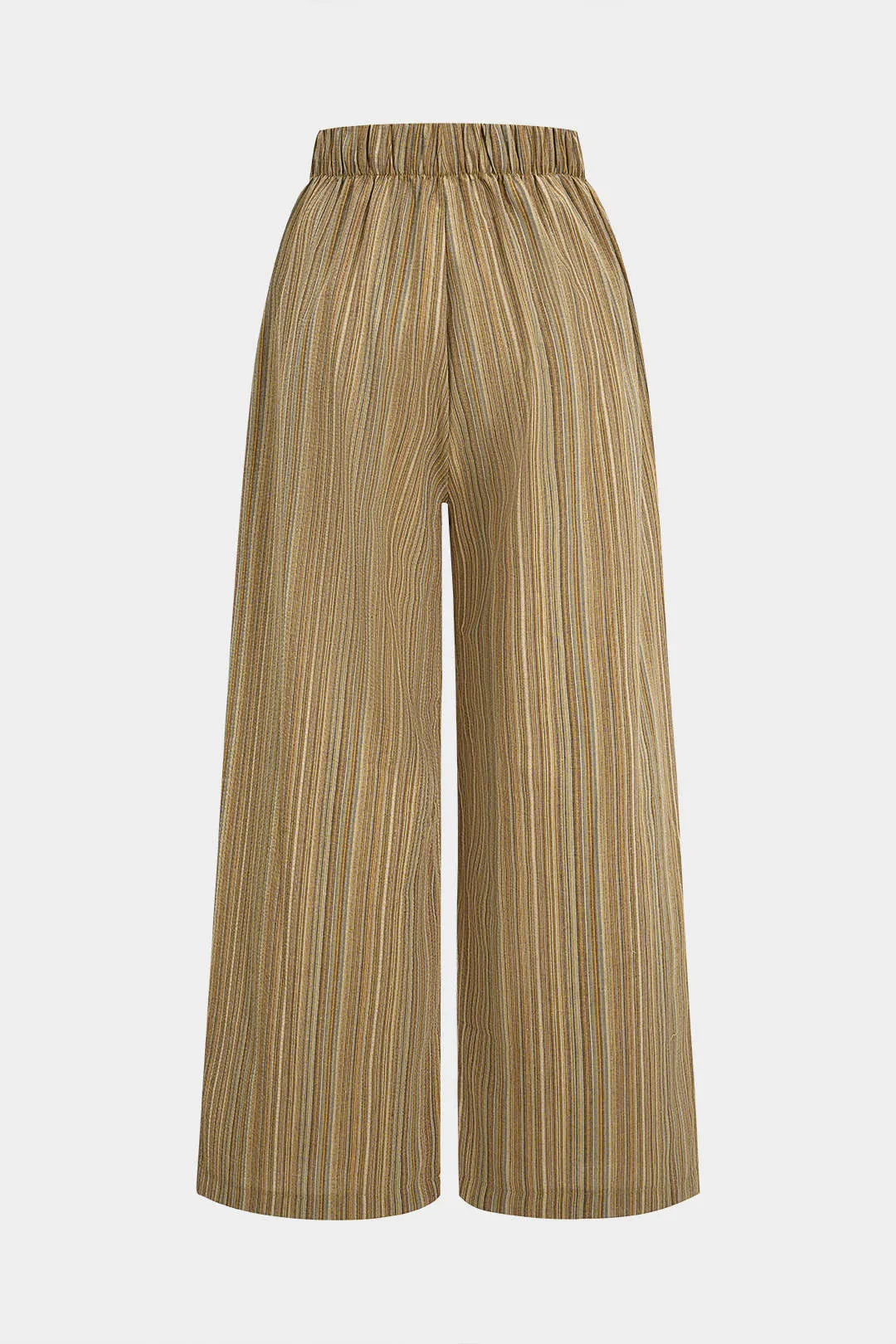 Contrast Stripes Drawstring Wide Leg Pants sold by Micas product image thumbnail 2