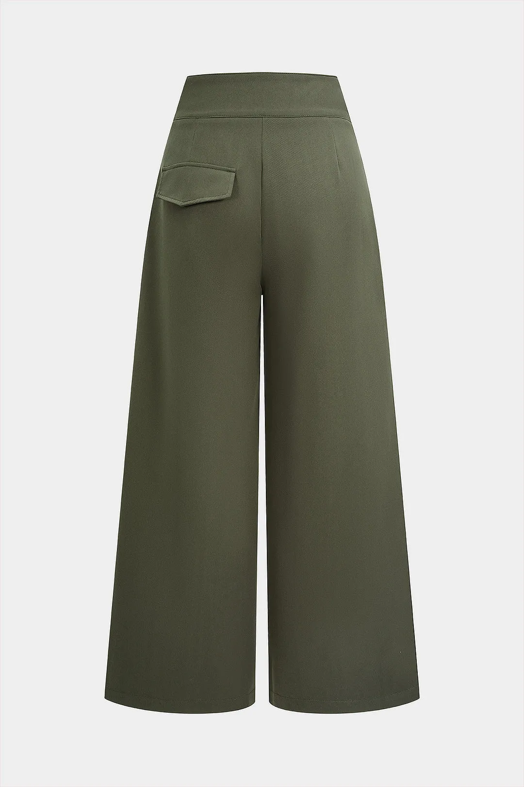Pocket High Waist Wide Leg Trousers sold by Micas product image thumbnail 2