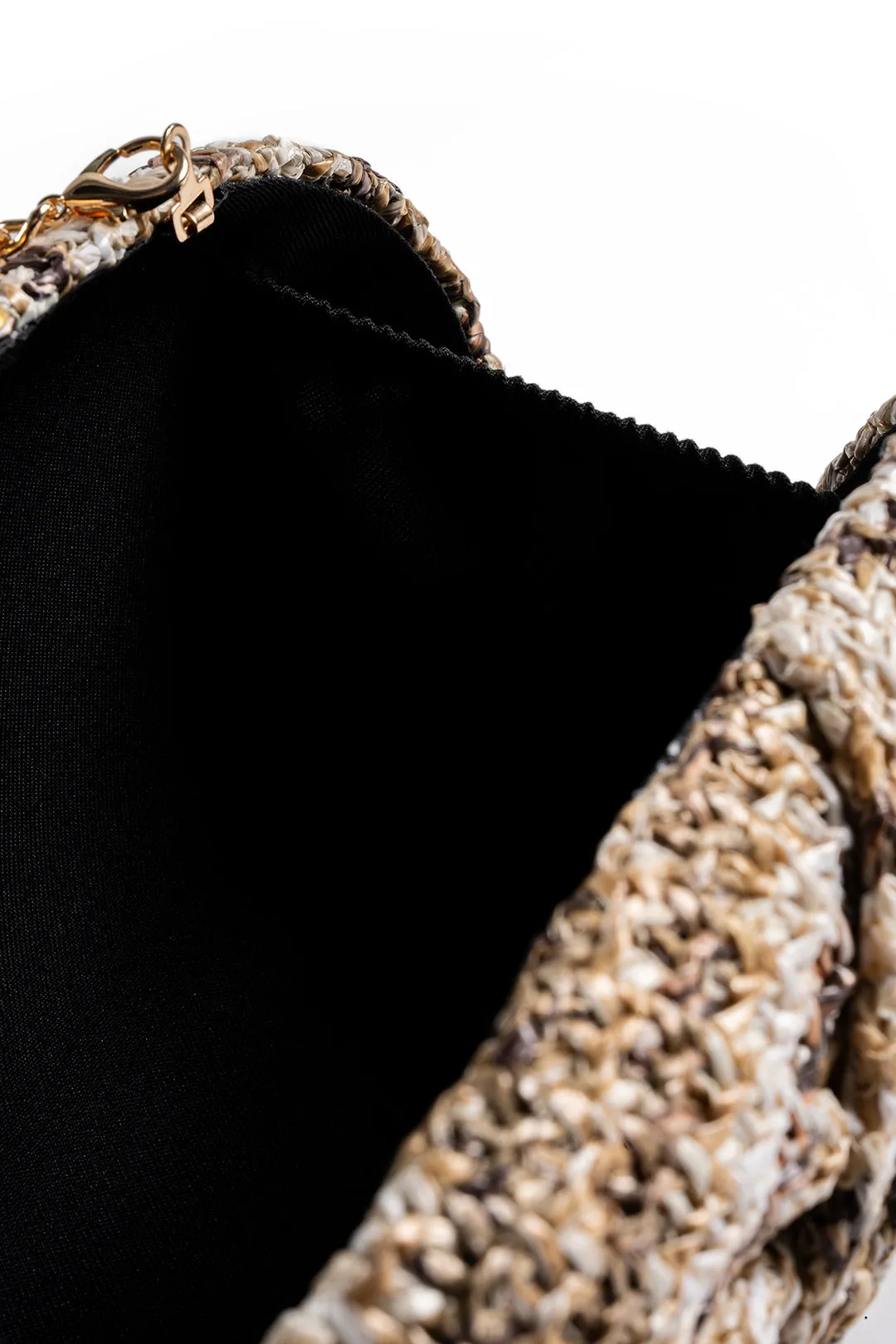 Woven Oval Tote Bag sold by Micas product image thumbnail 4