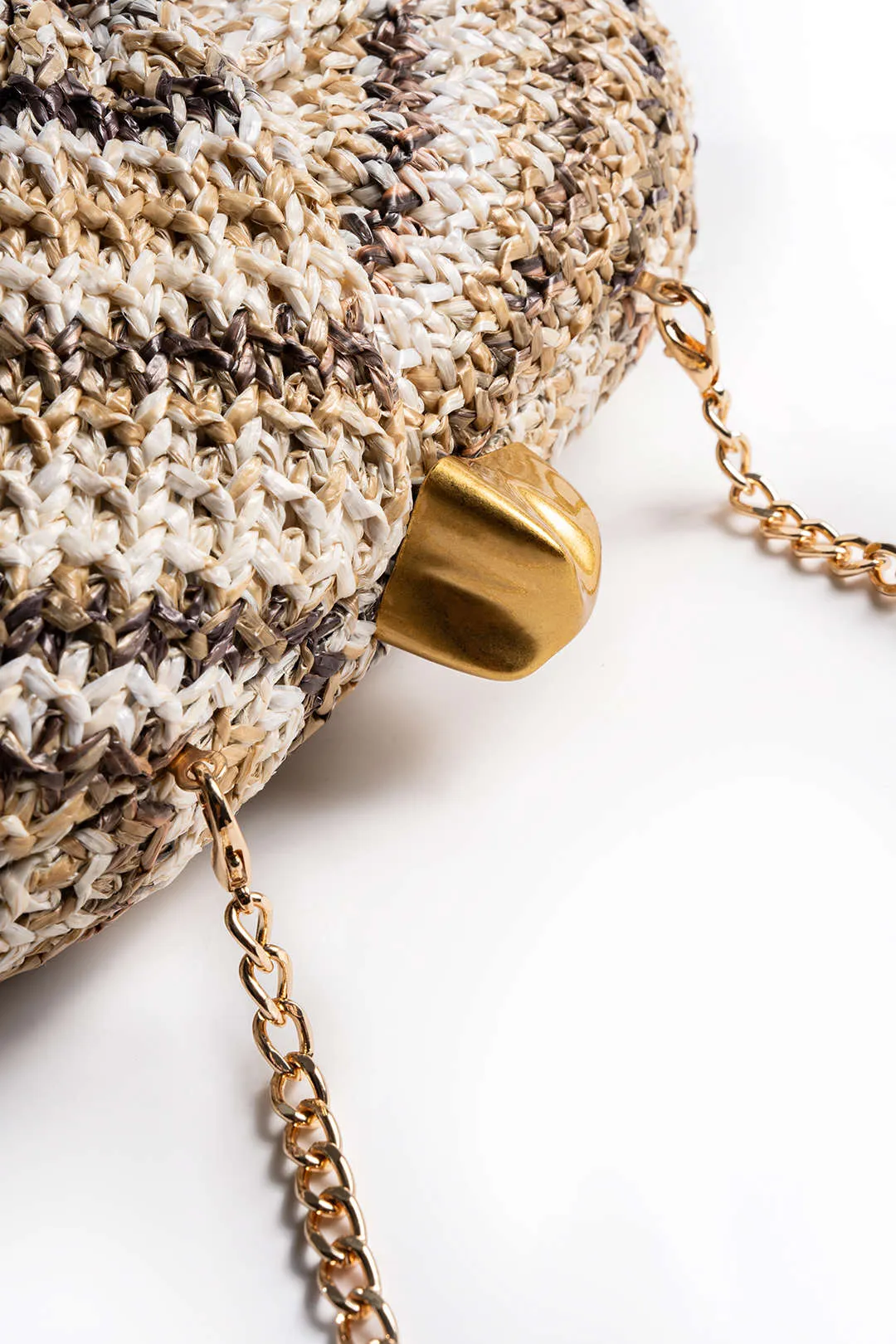 Woven Oval Tote Bag sold by Micas product image thumbnail 3