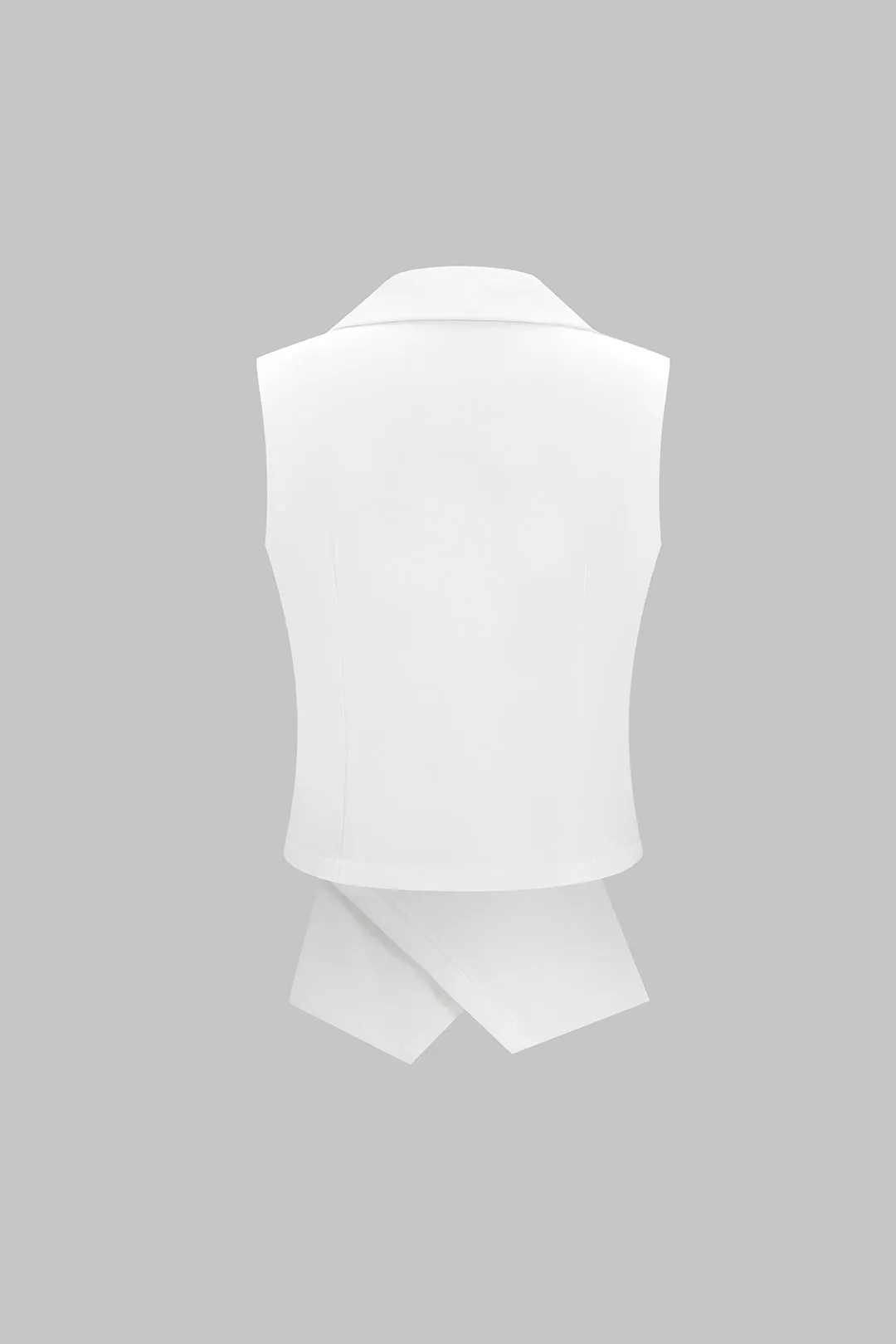 Notched Lapel Double-Breasted Vest sold by Micas product image thumbnail 2